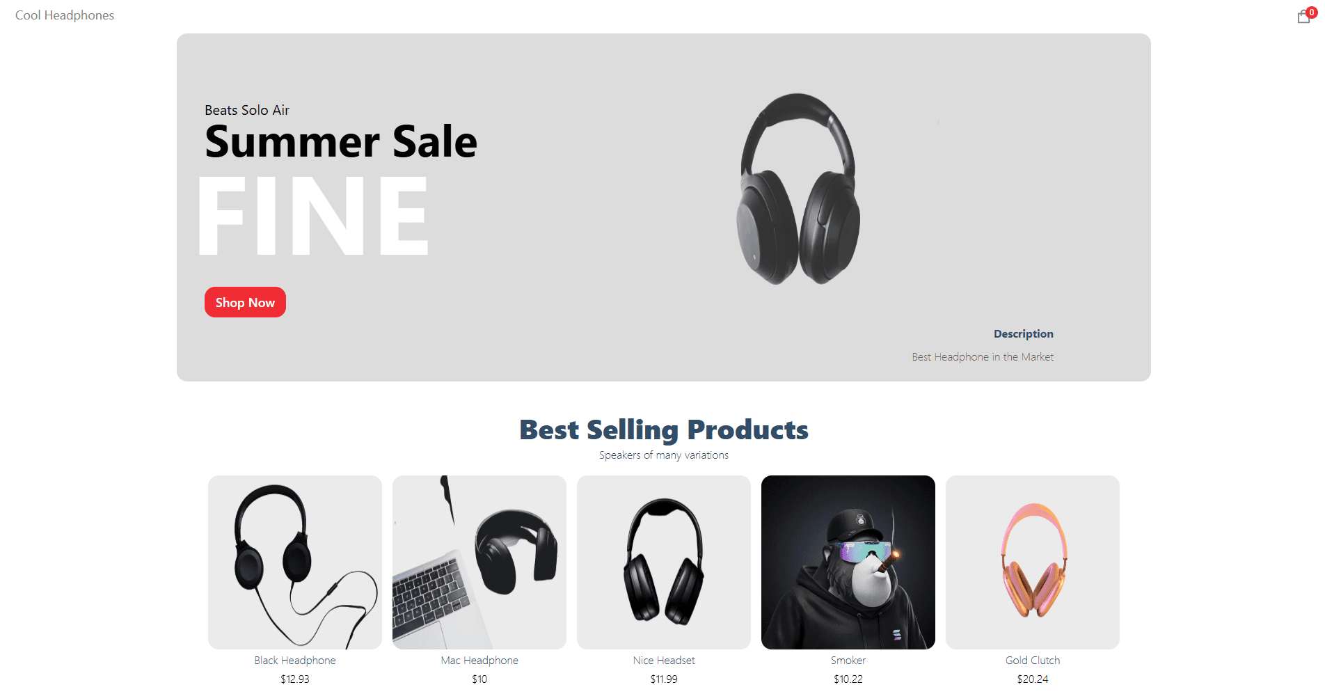 HeadPhones Store screenshot